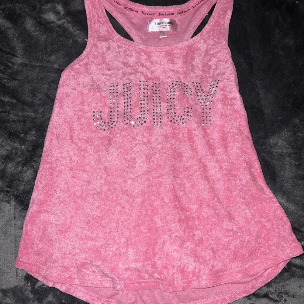 Pink JUICY Teri cloth tank